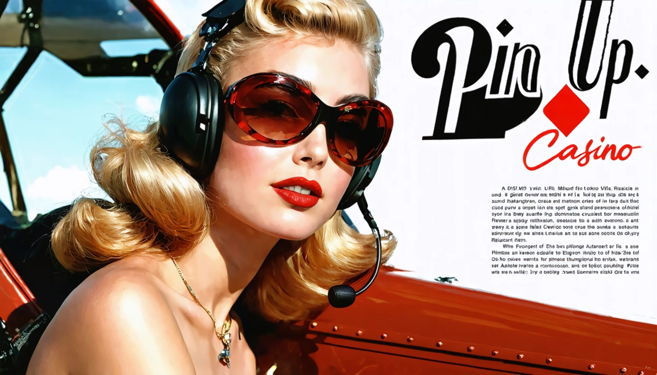 aviator Pin Up